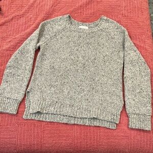 Kenar wool blend heather Gray Crew Neck Sweater